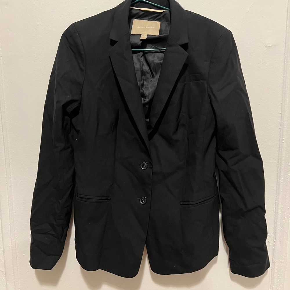 Banana republic black blazer